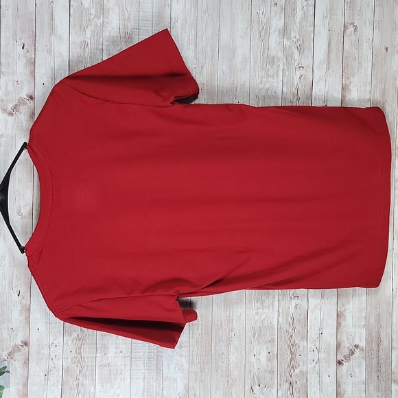 George, Red Tee, short sleeves, crew neck, Size XS - Picture 2 of 5